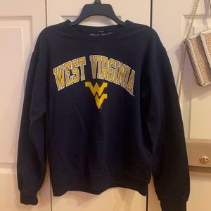 West Virginia Crewneck Sweatshirt Navy— The Victory Small